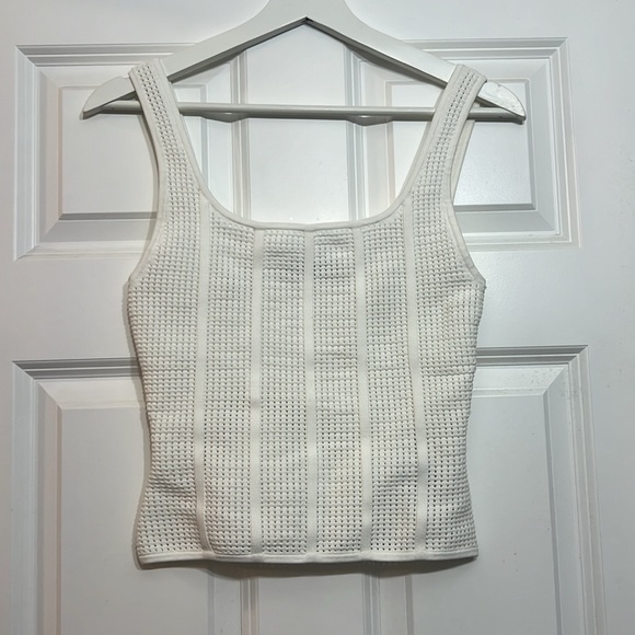 Babaton Sculpt Knit Squareneck Tank - Picture 3 of 3